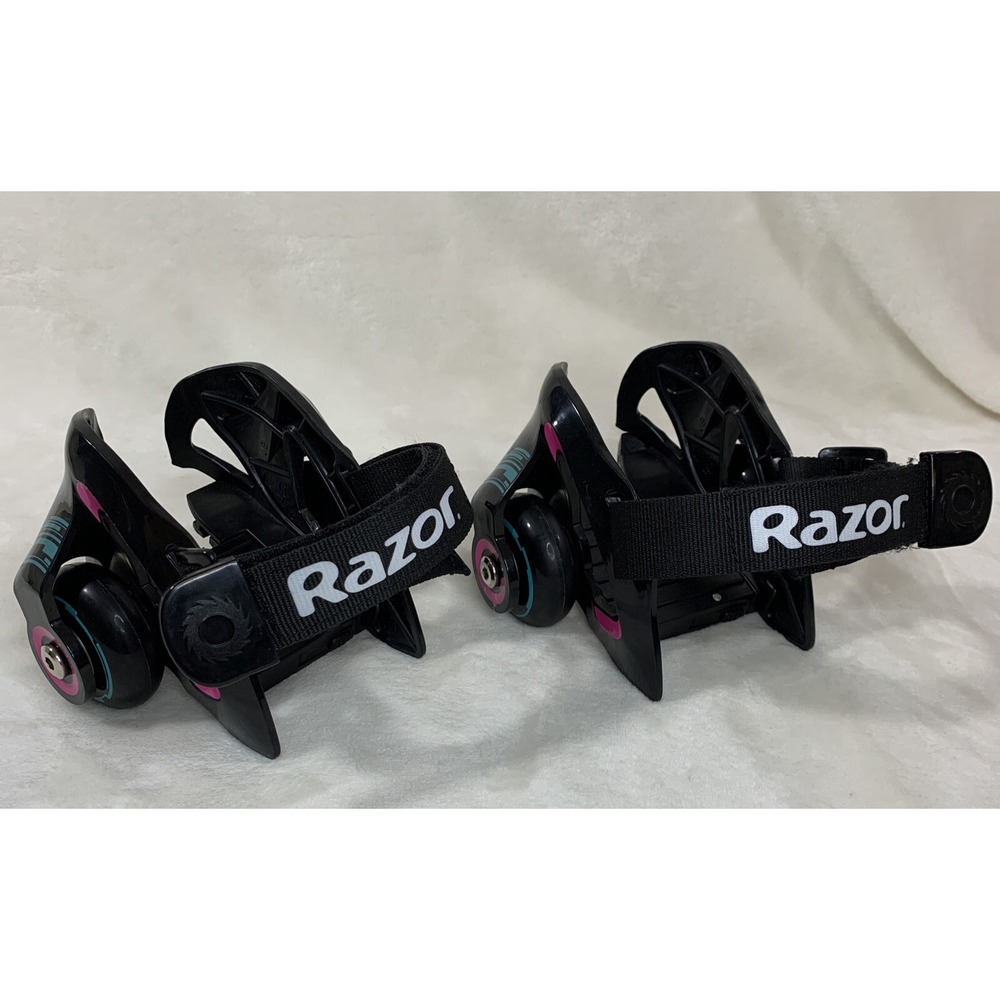 Razor Roller Skates Shoes Jetts Heel Wheels Sneakers Kids Adult Adjustable EUC